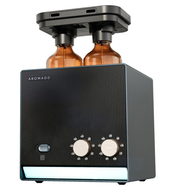 Difusor de aroma, la luz, iluminación ambiental, aceite esencial difusor, Waterless difusor, nebulizador